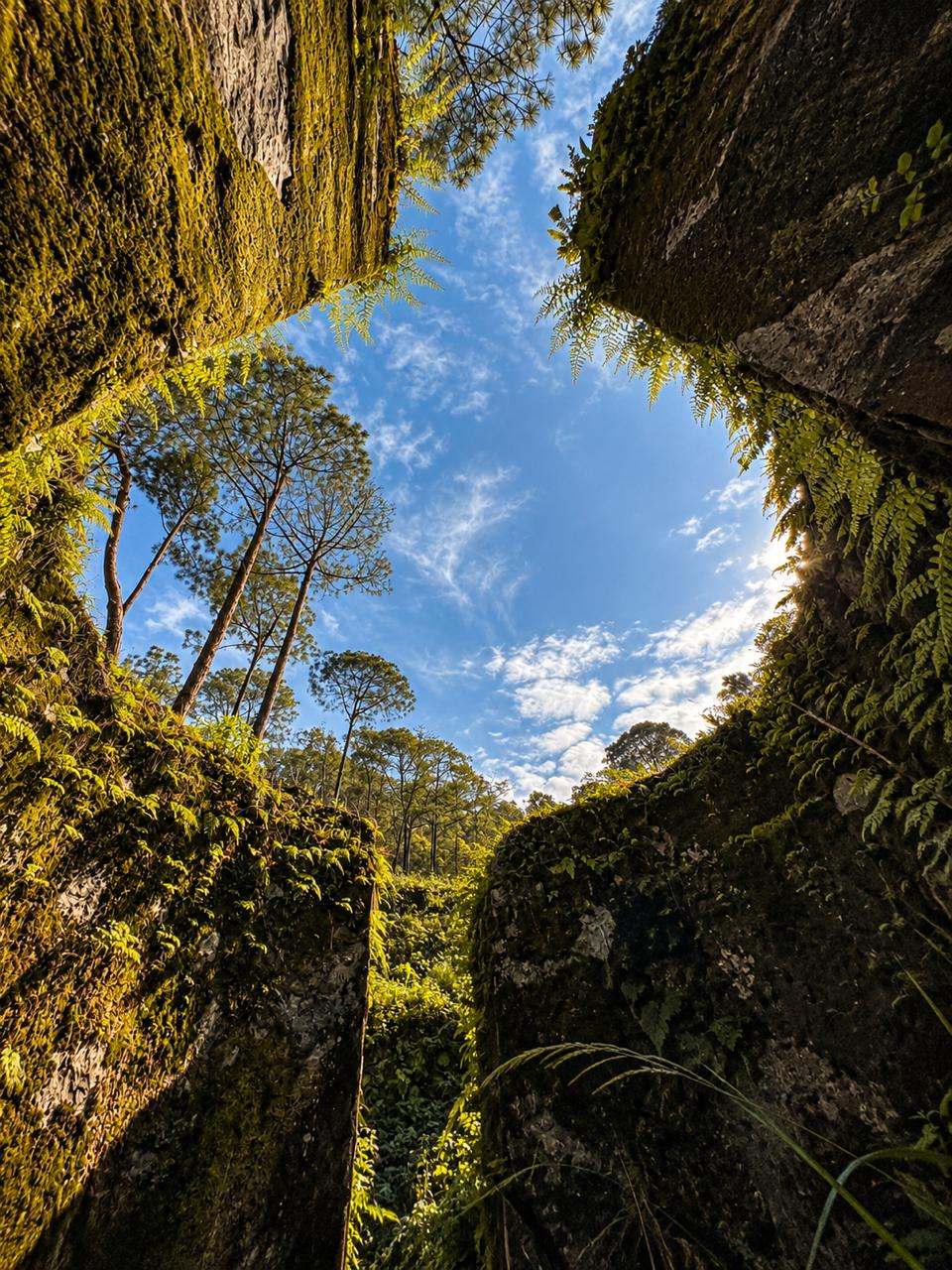 Nubes sobre la montaña